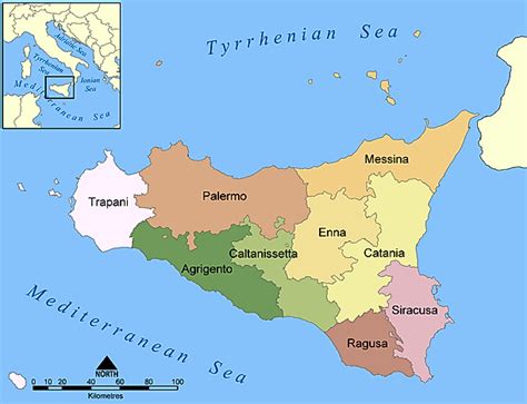 largest islands in mediterranean sea.